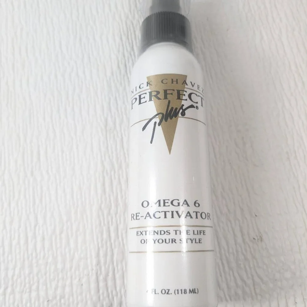NEW Nick Chavez perfect plus Volumizing Omega 6 re-activator 4fl oz spray‎